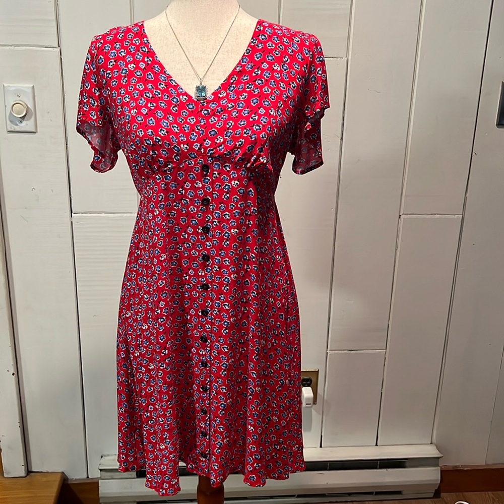 Mason & Belle Lyla Button Detail Dress